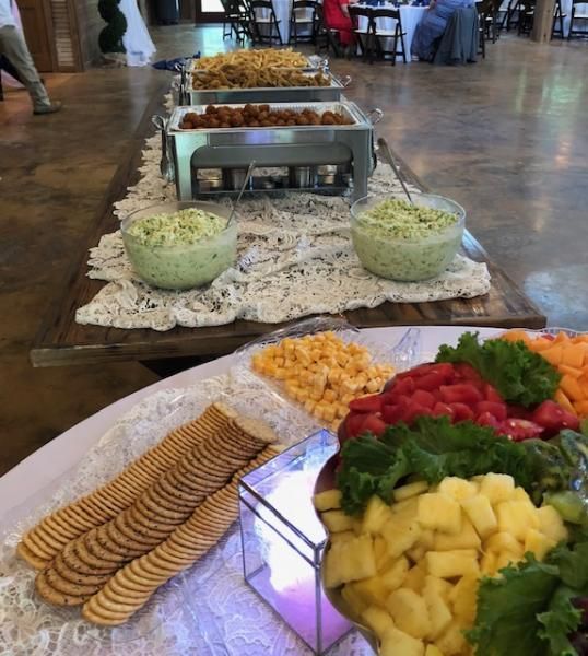 wedding buffet catering
