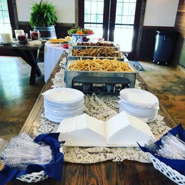 buffet style catering