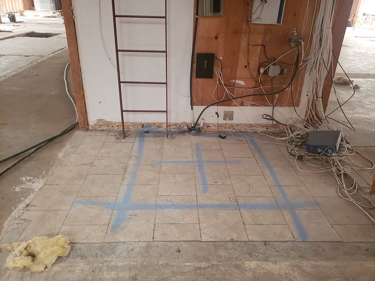 Wall With Lots Of Wires — Campbell, CA — JWH Asbestos Removal Services