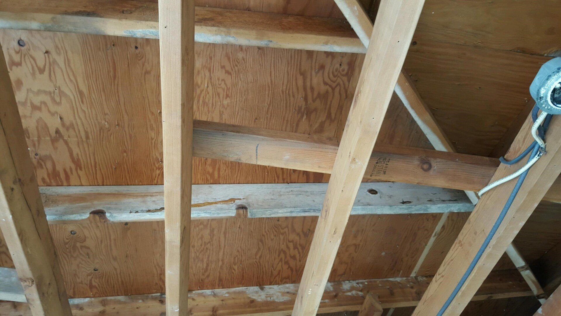 Roof Ceiling Inside House — Campbell, CA — JWH Asbestos Removal Services