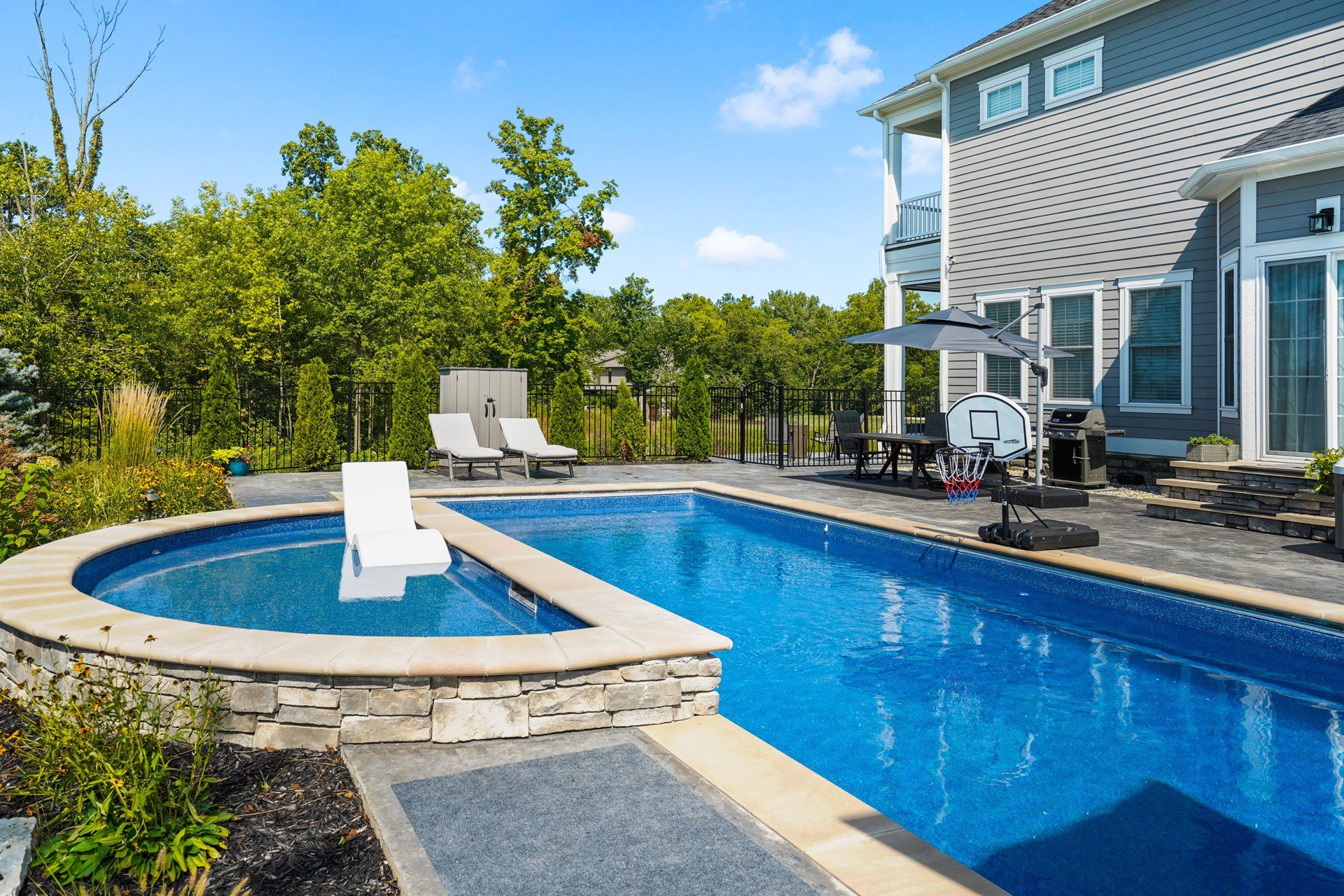 upper ground swimming pool