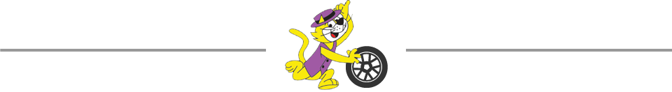 Top Cat Tyres  mascot divider