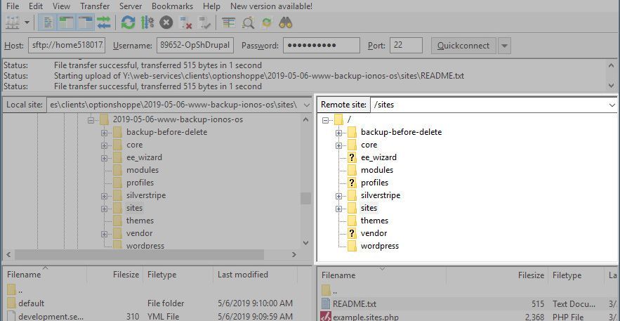 A screenshot of a computer screen showing a folder
