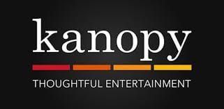 The kanopy logo is a thoughtful entertainment company.