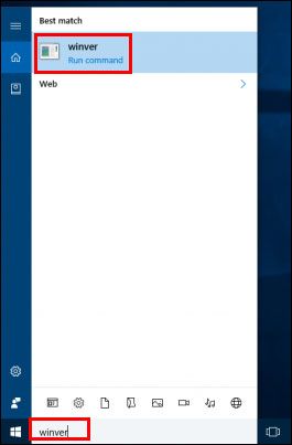 A screenshot of a computer screen showing a search for winner.