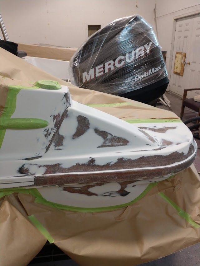 Fiberglass Boat Repair Gelcoat Repairs Pequot Lakes