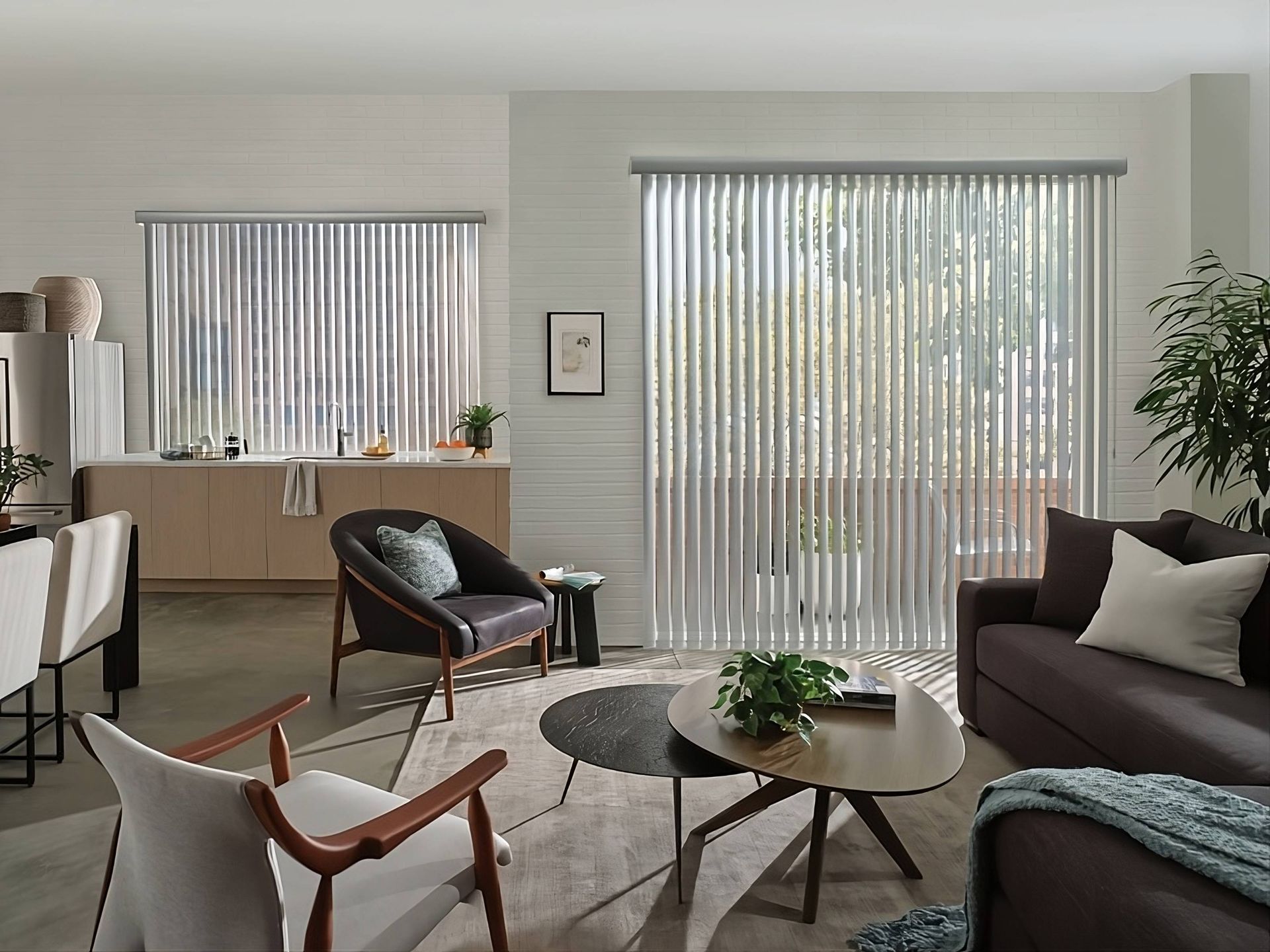 Hunter Douglas Somner® Vertical Blinds near Newton, Massachusetts (MA)