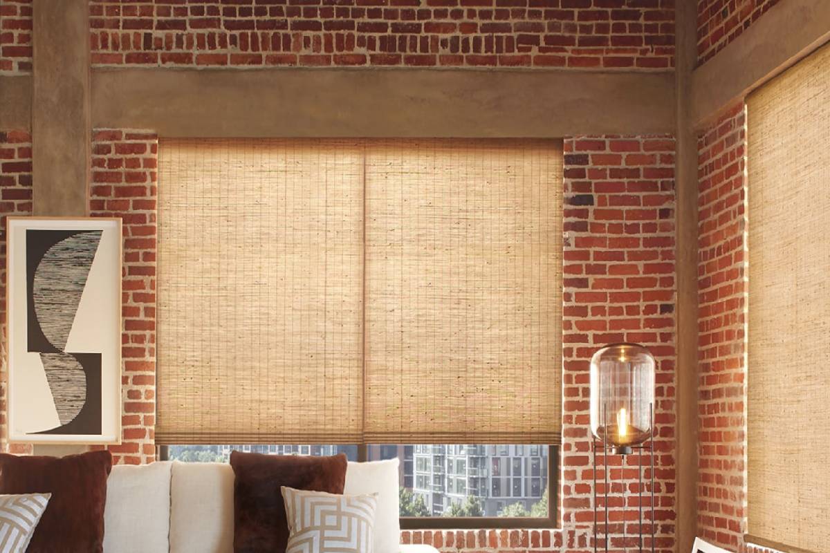 Hunter Douglas Provenance® Woven Wood Shades, wooden window shades, bamboo blinds near Newton, Massachusetts (MA)