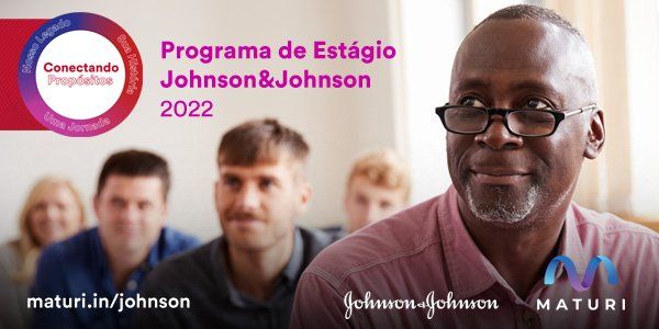 banner do programa de estágio Johnson&Johnson 2022