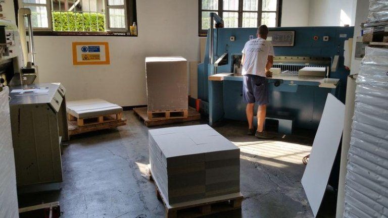 Produzione industriale carta