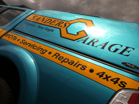 Garage Services - Kettering - Sanders Garage Ltd - Recovery van