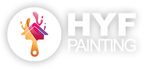 a logo for hyf painting Best painting services in Durango CO and Aztec