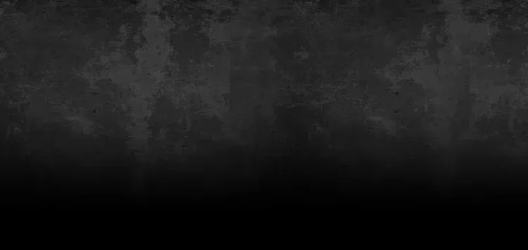 Dark gray textured background with a gradient effect, fading to black at the bottom.