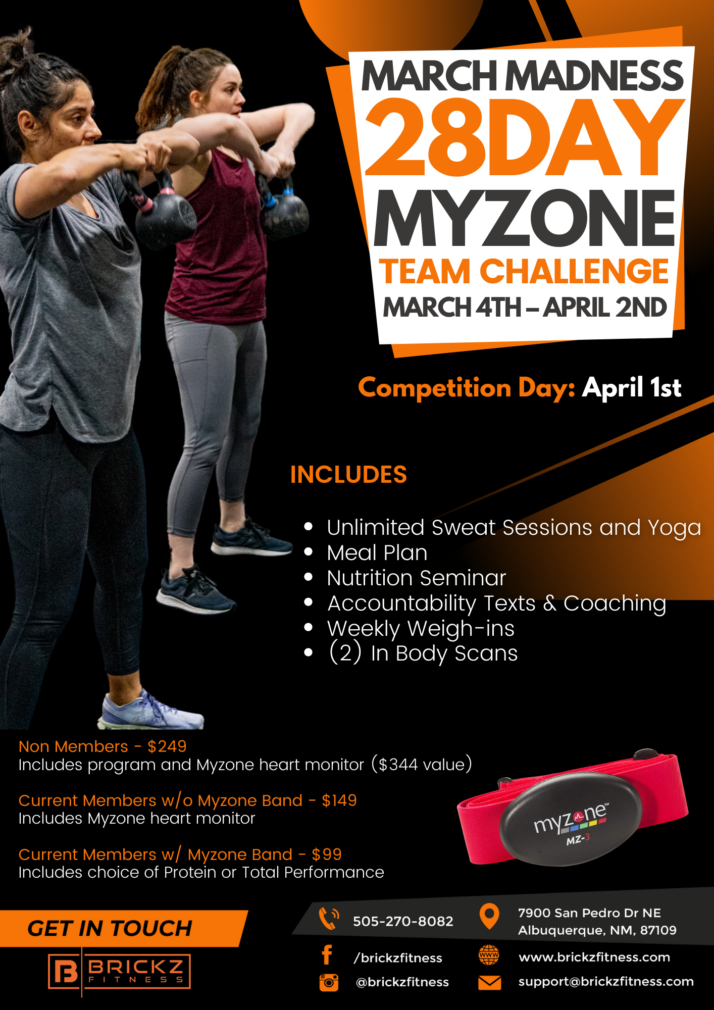 MyZone Team Challenge