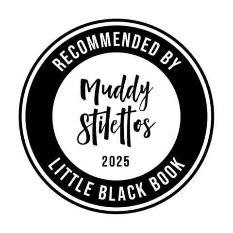 Recommended by Muddy Stilettos Little Black Book