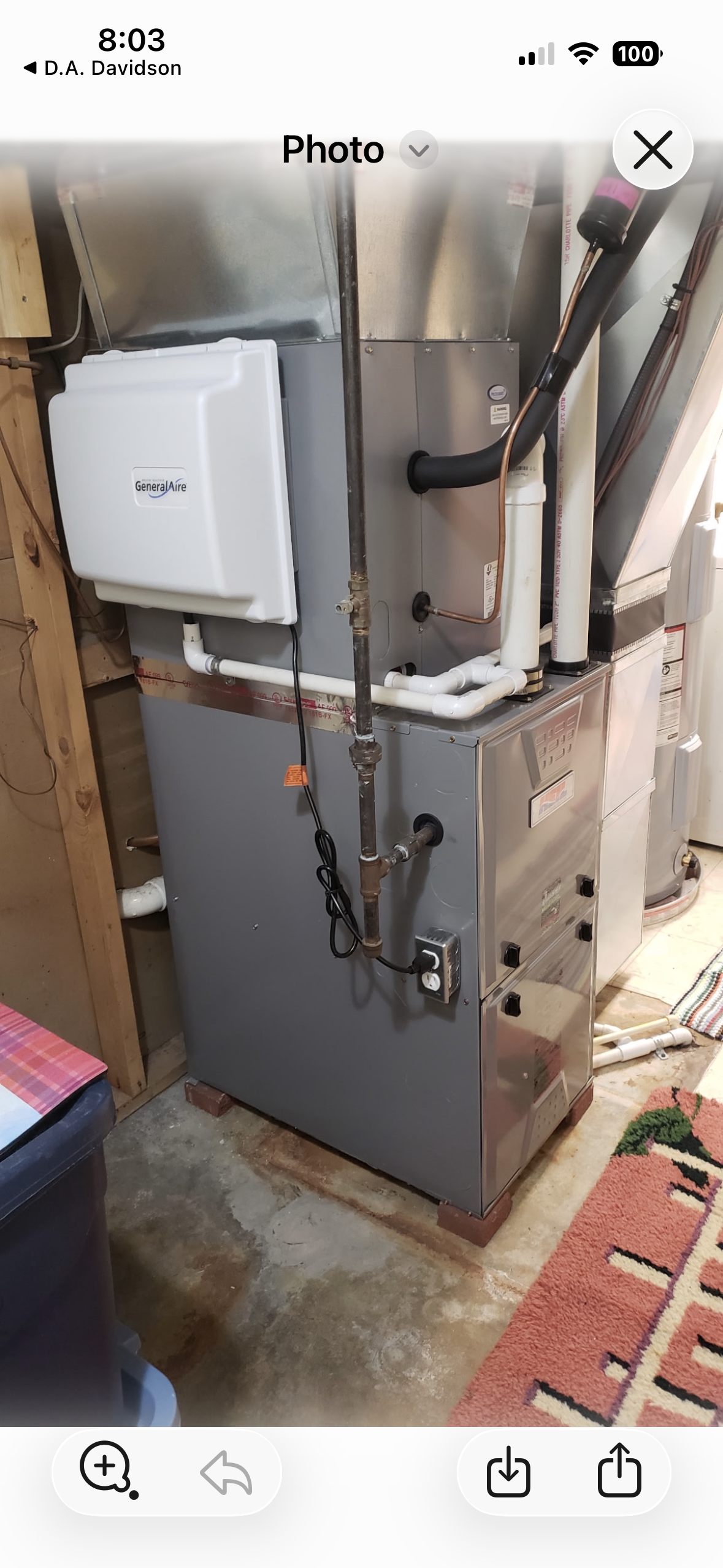 HVAC technician cleans air filter from an air conditioning unit. HVAC technician cleans air filter from an air conditioning unit.