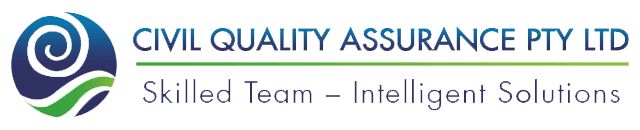 civil quality assurance pty ltd logo