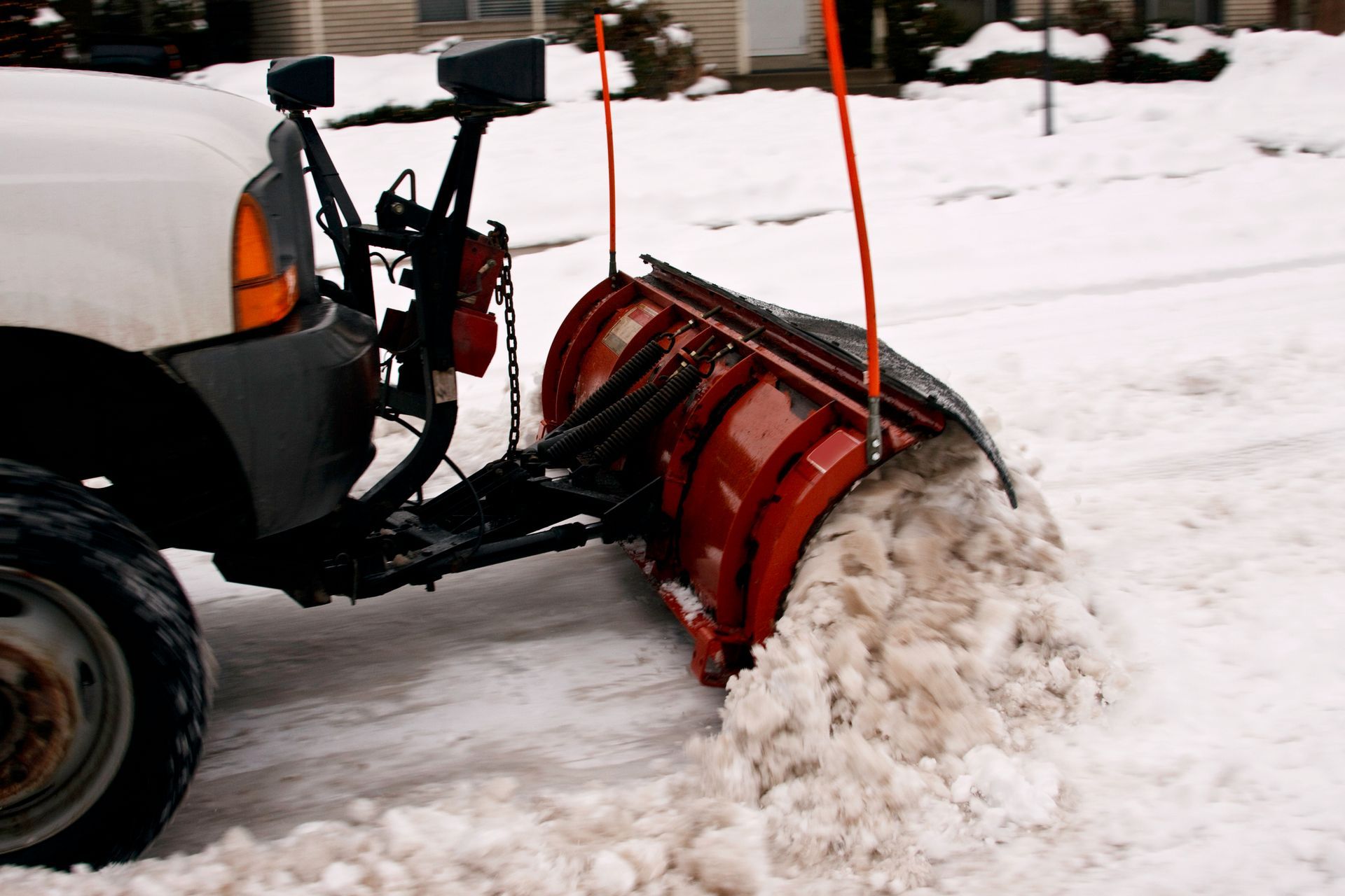 White Truck - Worcester, MA - Patriot Seal Coating & Paving