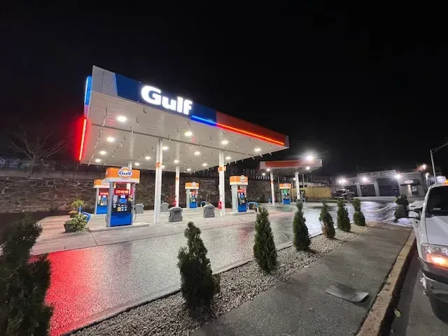 Picture Of Gas Station - Worcester, MA - Patriot Seal Coating & Paving