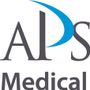 The logo for aps medical 