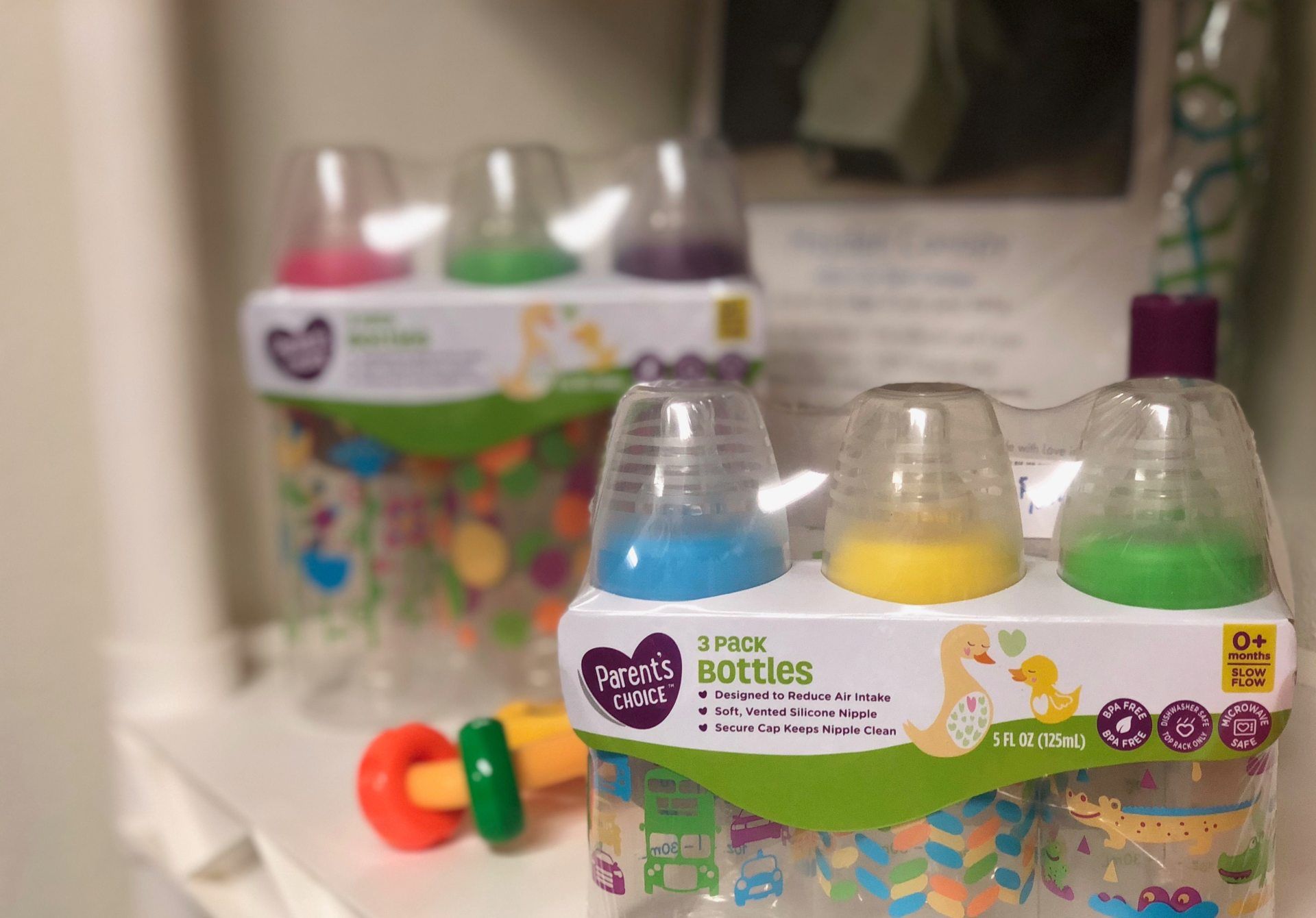 Baby bottles earned with parenting classes