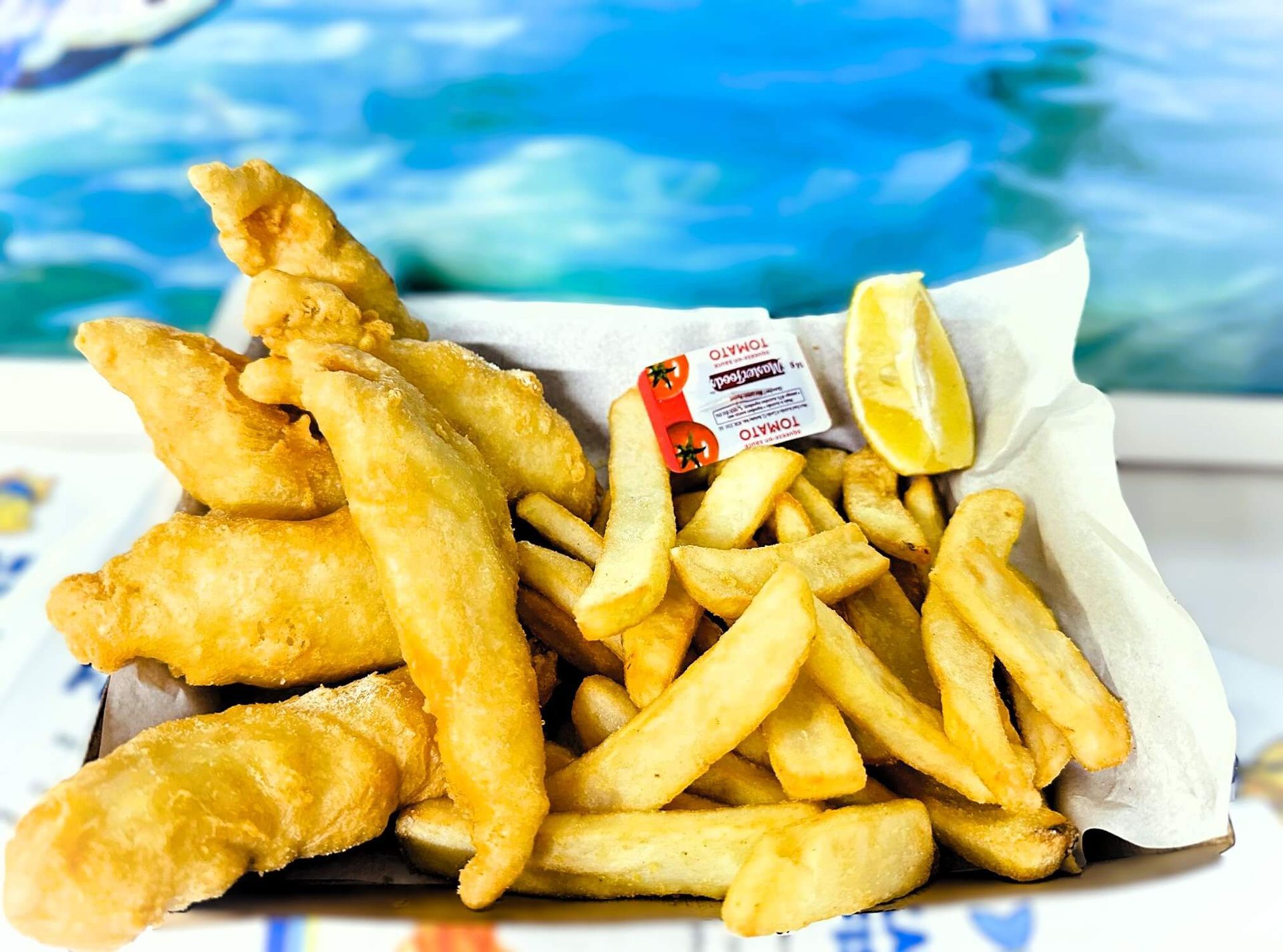 seafood platter dish