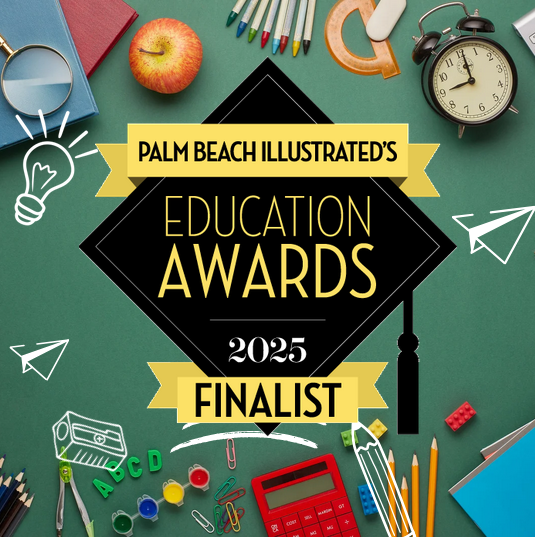 A graphic representing the PBI Education Awards 2025 Finalist