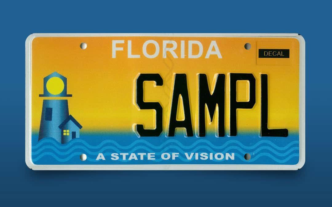 State of Vision License Plate