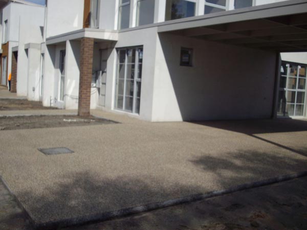 aggregate driveway