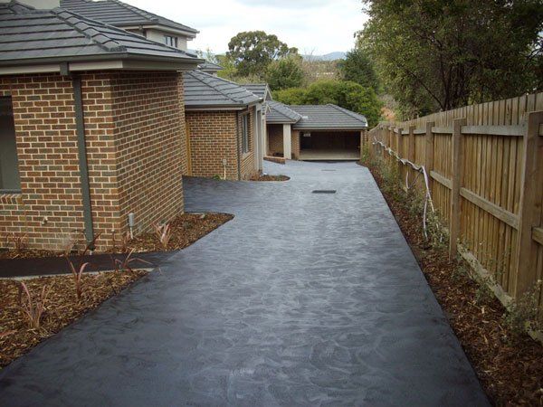 concrete walkway