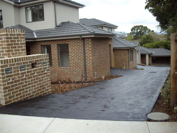 concrete driveway