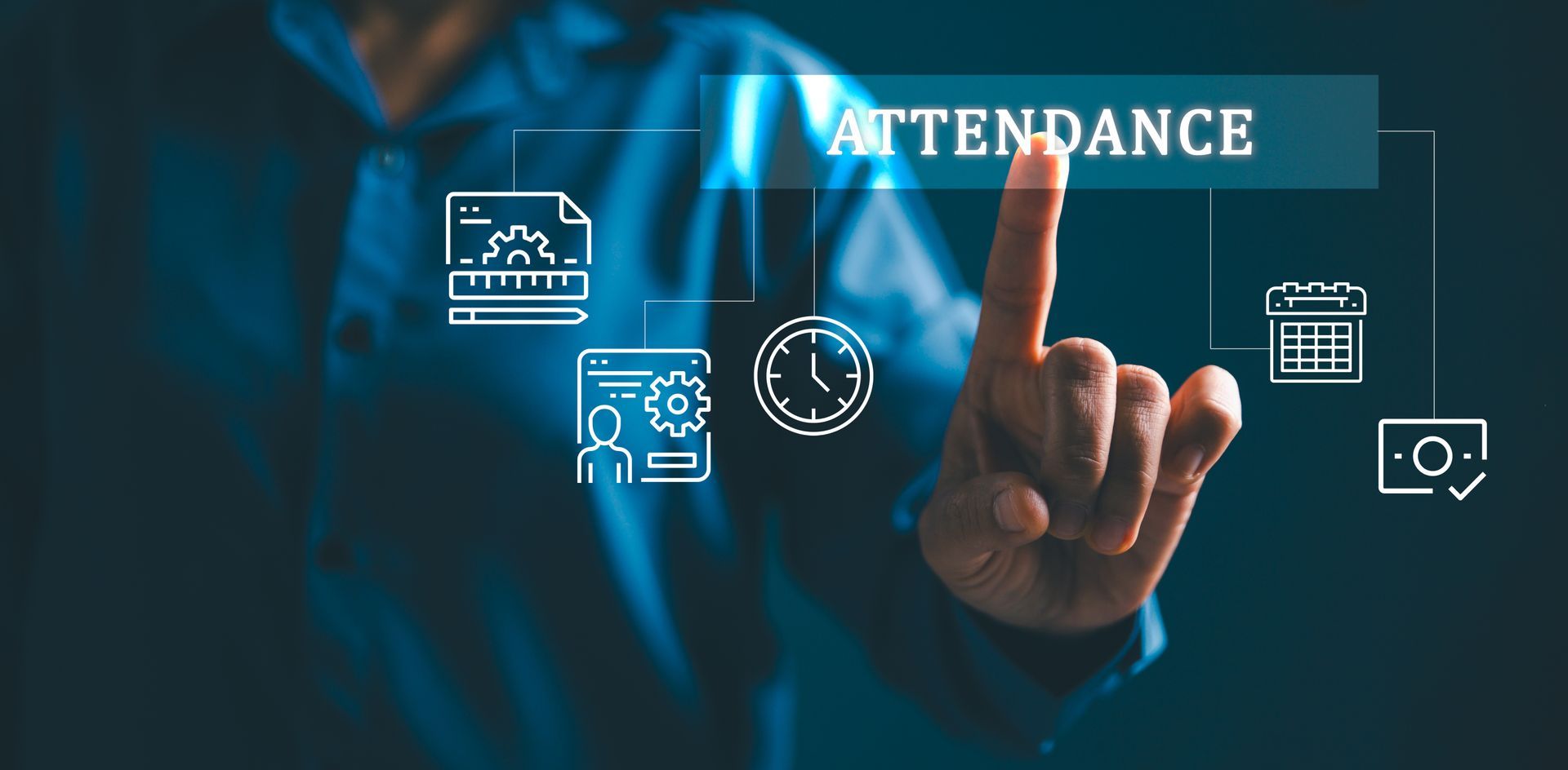 Orange forklift in a warehouse loading shelves stacked with boxes.