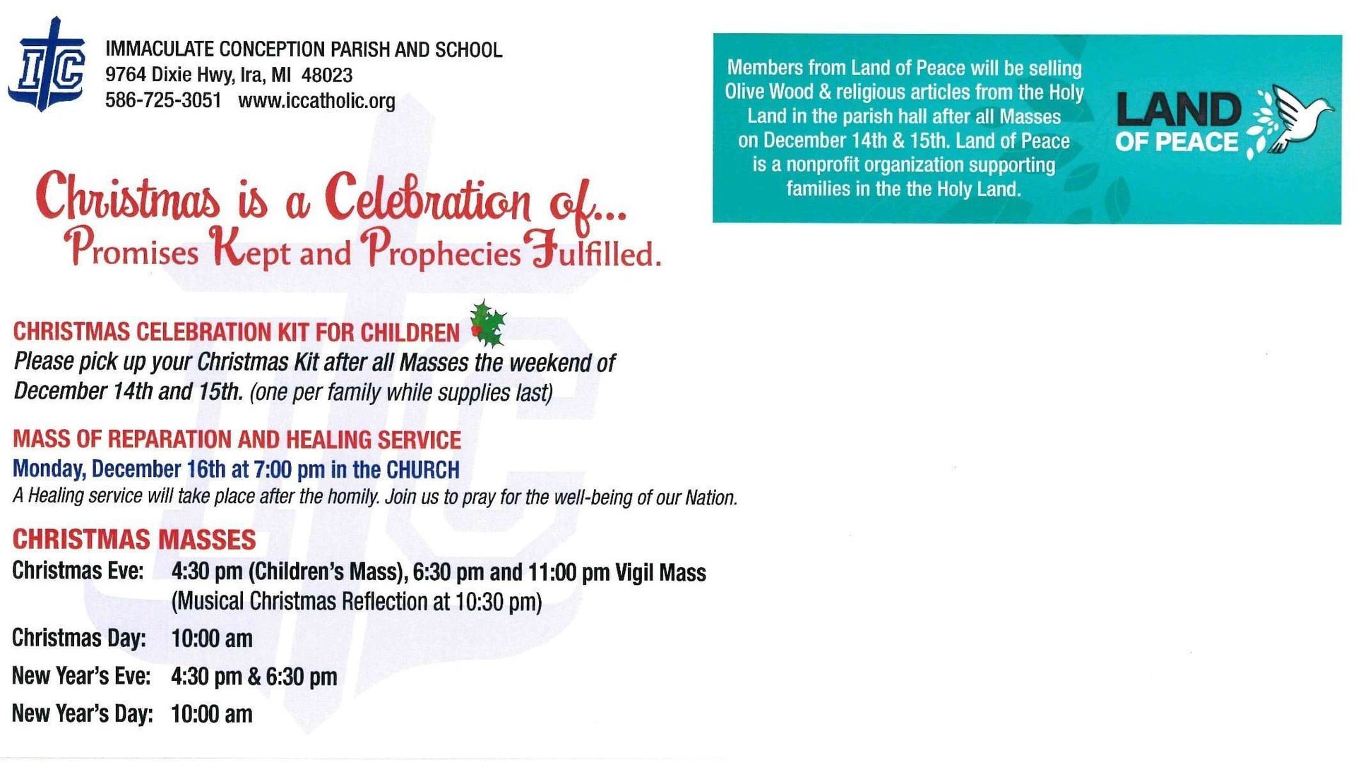 Advent and Christmas 2024