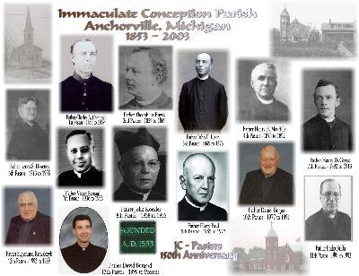 History of Immaculate Conception Parish Priests