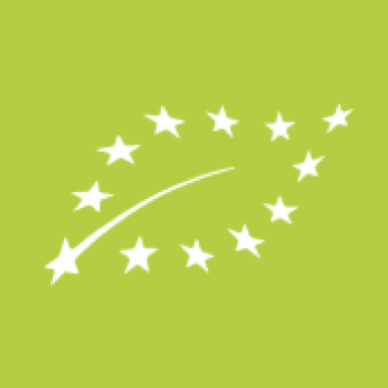 A green background with white stars on it