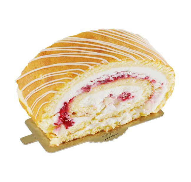 Arrotolato ai mirtilli rossi