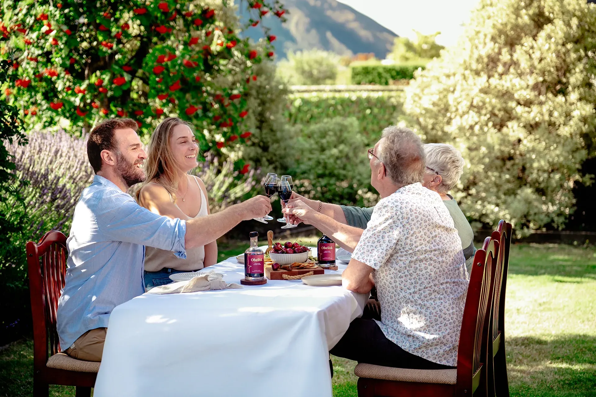 Obelisk Ruby Cherry Fortified Wine crafted in Central Otago for moments worth remembering