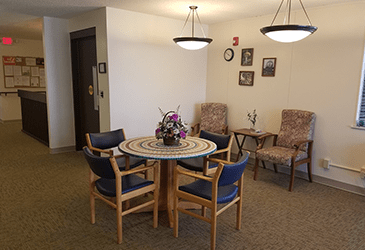 Living Room - Senior Housing in Washington, IL