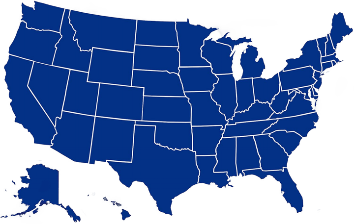 Cabling Services United States Map