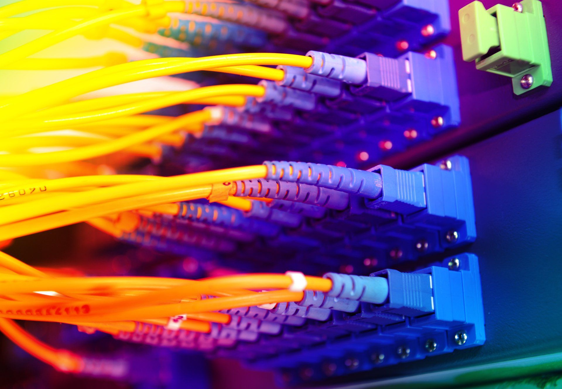 Data Center Cabling Picture