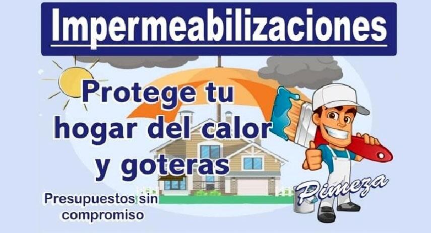 RÓTULOS PIMEZA - Impermeabilización RÓTULOS PIMEZA - Impermeabilización