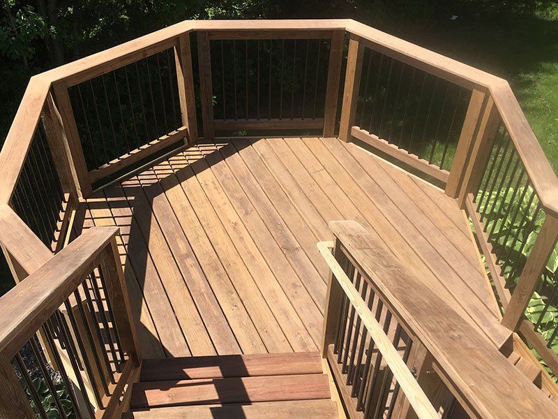 Wooden Platform — Buffalo, MN — Hancock Home Improvements