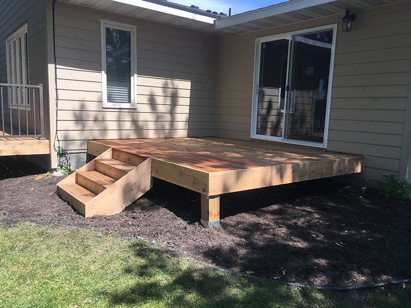 Simple Deck — Buffalo, MN — Hancock Home Improvements