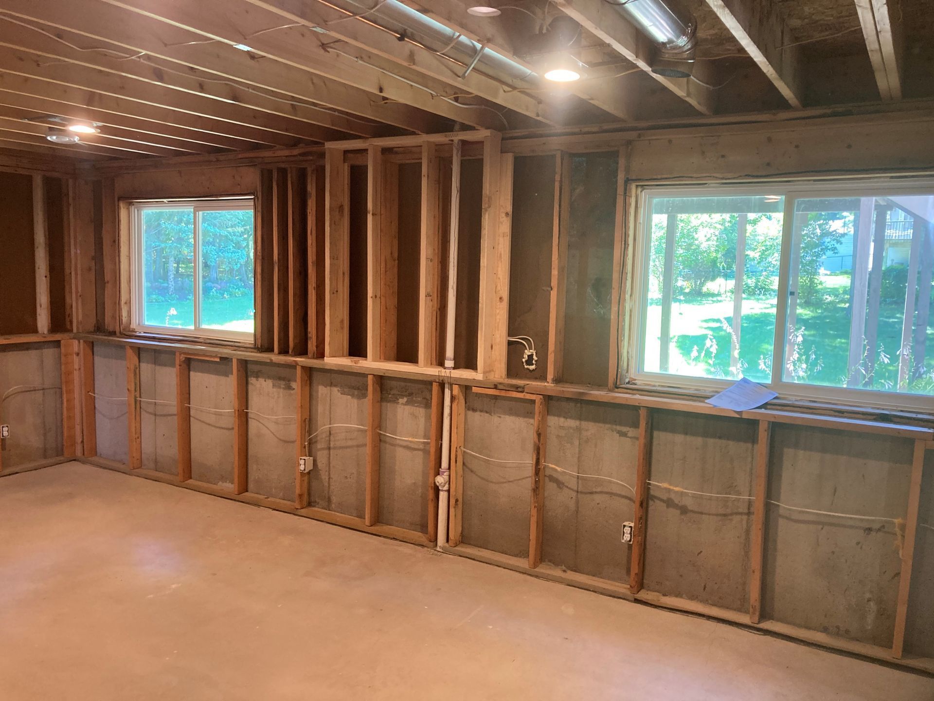 Before Installing Insulation — Buffalo, MN — Hancock Home Improvements