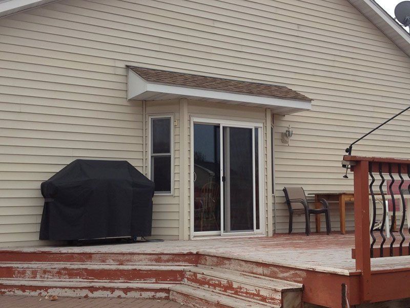 Before Deck Renovation — Buffalo, MN — Hancock Home Improvements