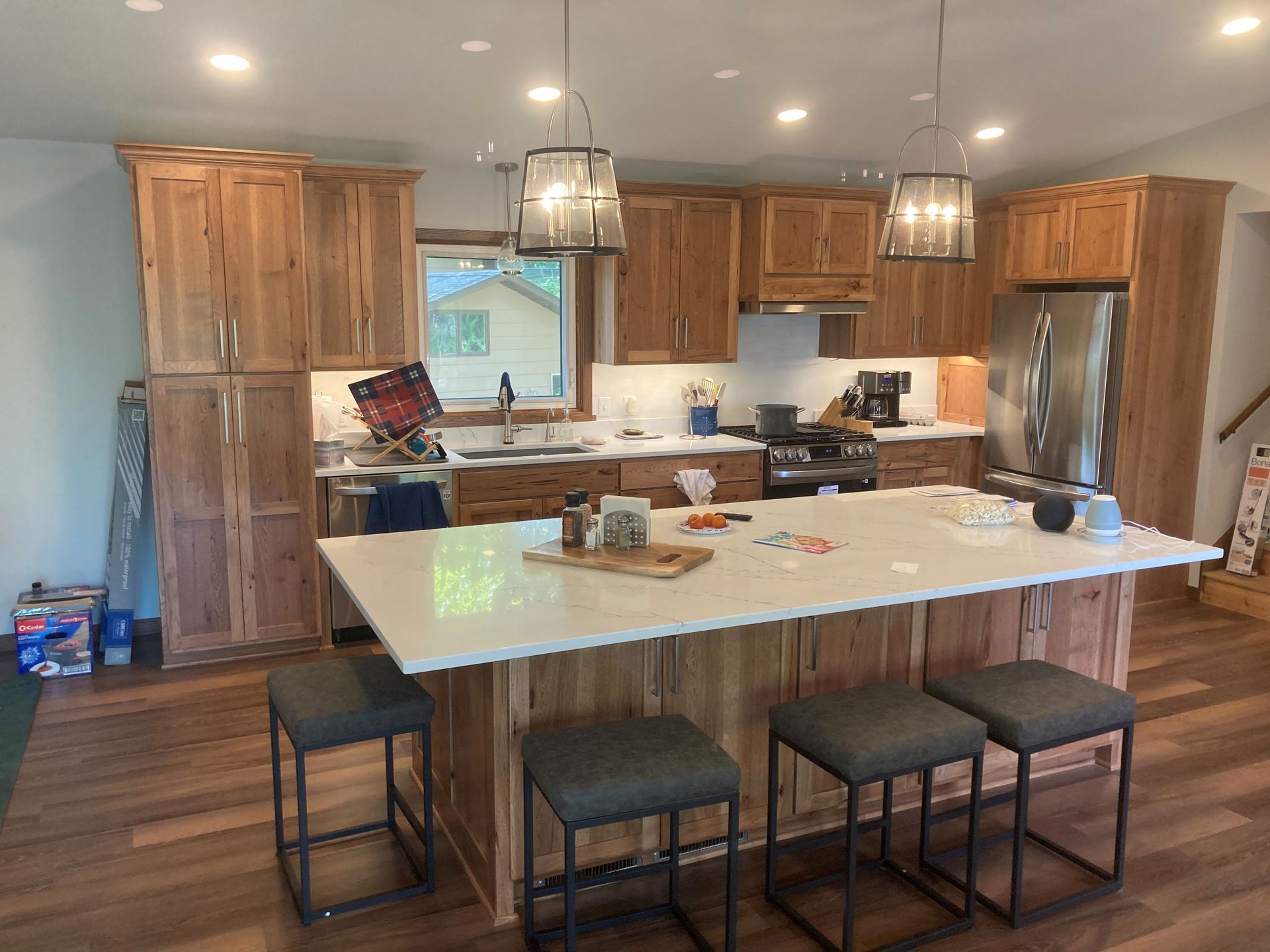 Kitchen with Chairs — Buffalo, MN — Hancock Home Improvements