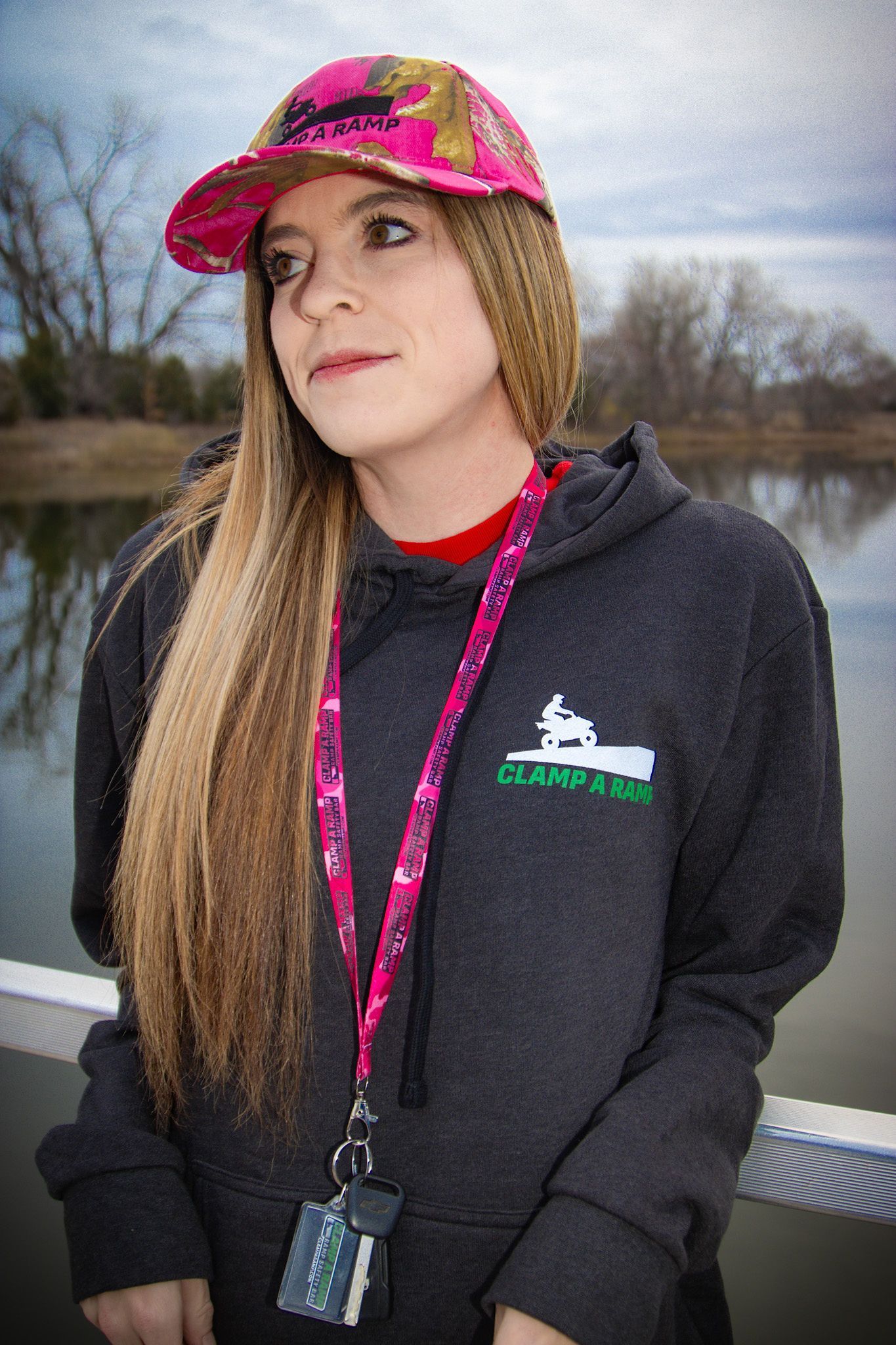 Clamparamp Next Level Heather Black pullover Hoodie