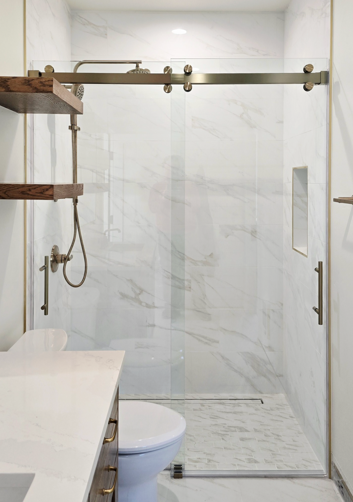 Frameless Shower Panel