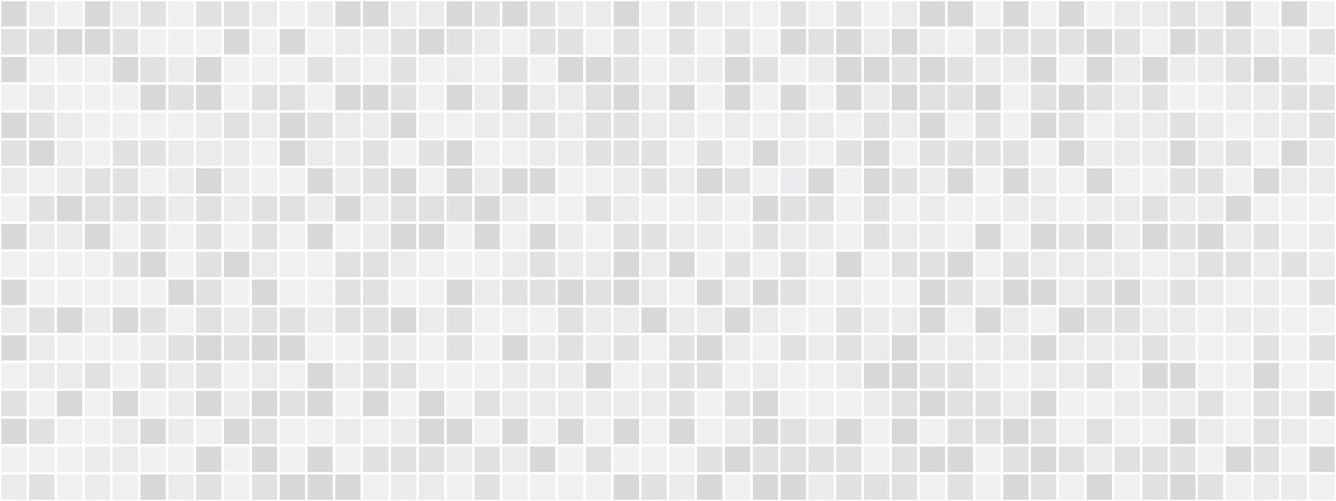 White and gray pixelated pattern.