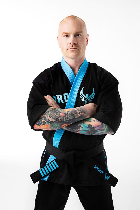 martial arts head instructor for about page